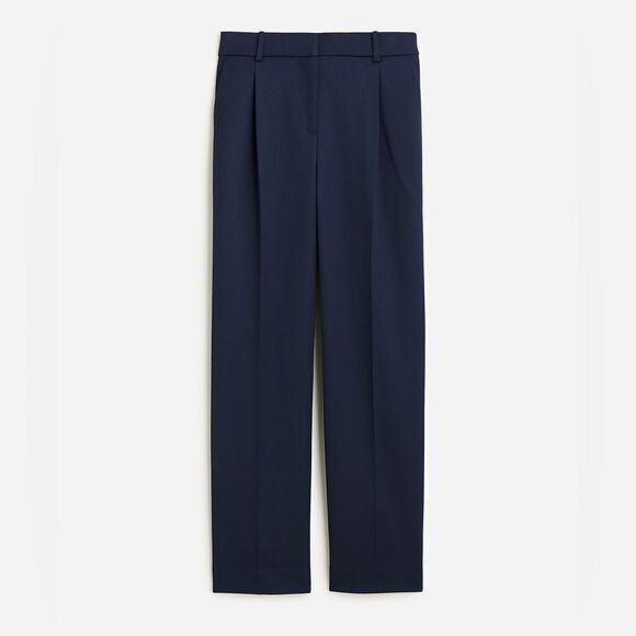 J Crew Straight Leg Essential Pant in Wool Blend NWT - Picture 1 of 11